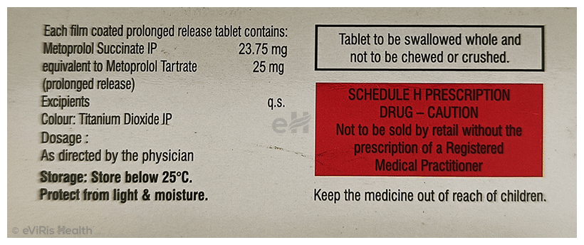 Acmeto-XL 25 Tablet PR