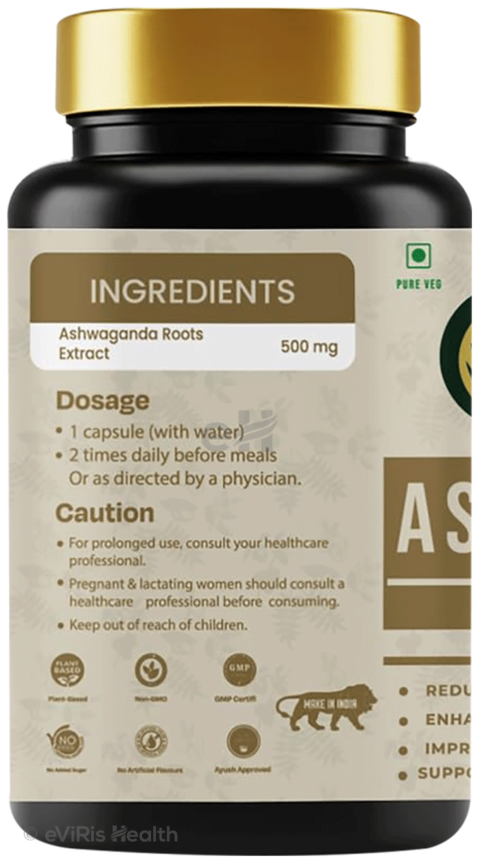 10 One Nutrition Ashwagandha 500mg Capsule (60 Each)