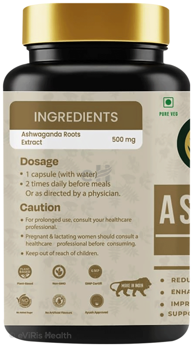 10 One Nutrition Ashwagandha 500mg Capsule (60 Each)