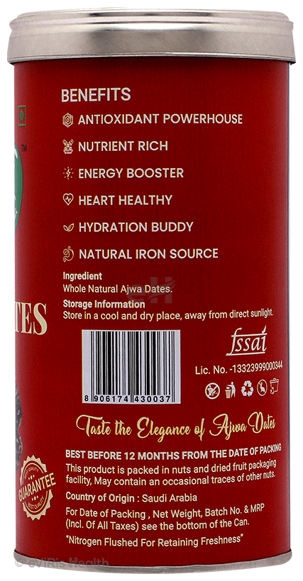 24 Nuts Hand Picked Ajwa Dates