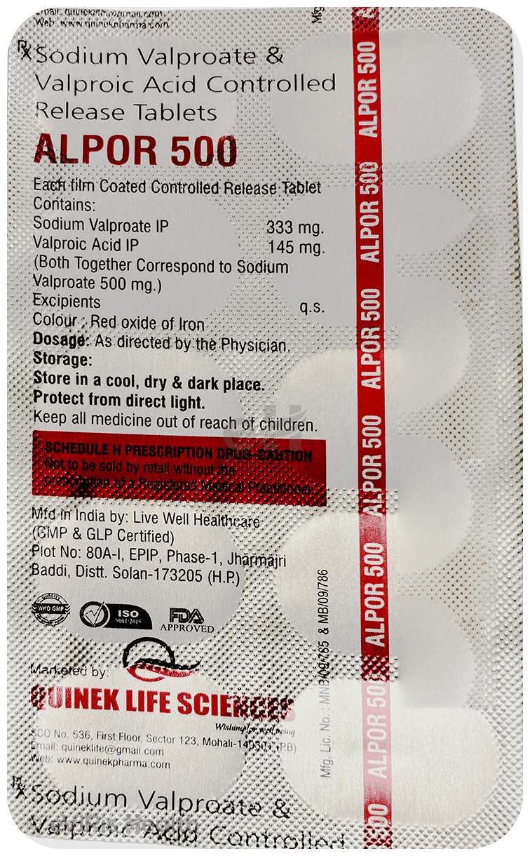 Alpor 500 Tablet CR