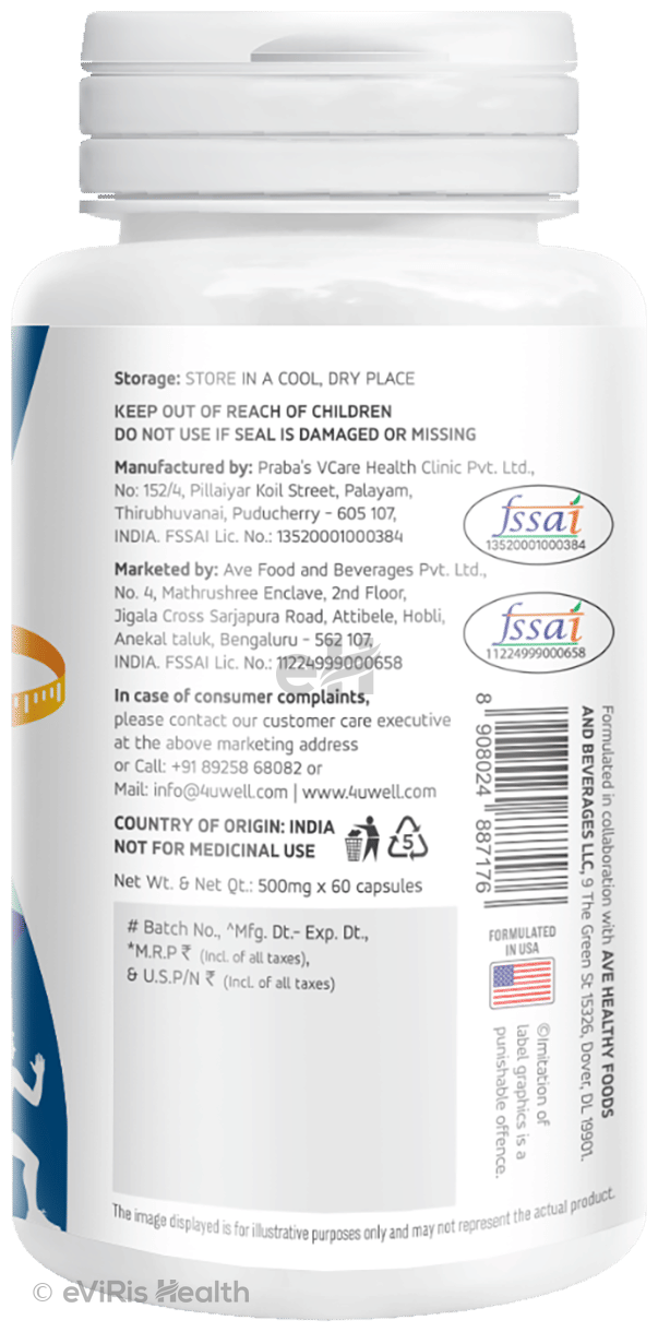 4 U Well Bone Plus Veg Capsule