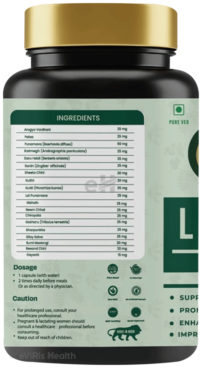 10 One Nutrition Liver Revive 500mg Capsule (60 Each)
