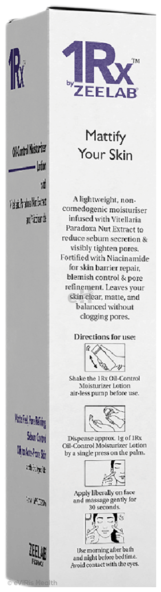 1Rx Oil-Control Moisturizer Lotion for All Skin Types