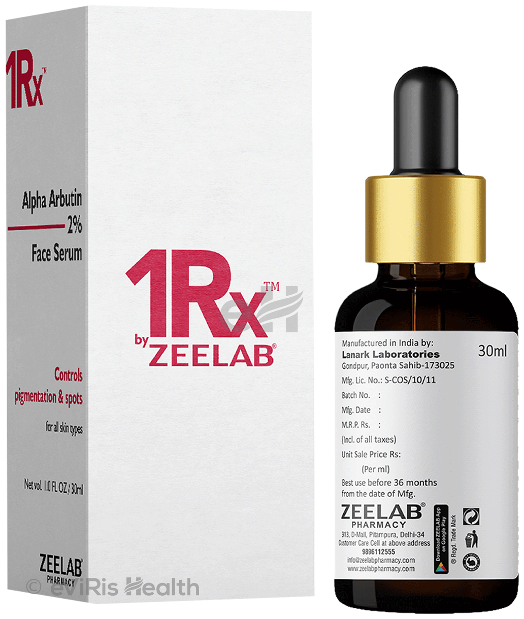 1Rx Glutathione Tranexamic Acid Aloe Vera Face Serum for All Skin Types