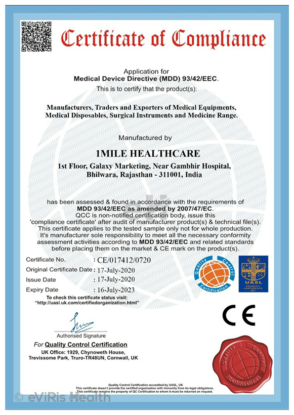 1Mile 70 GSM Coverall Free Size