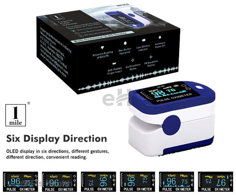 1Mile MP802 Fingertip Pulse Oximeter