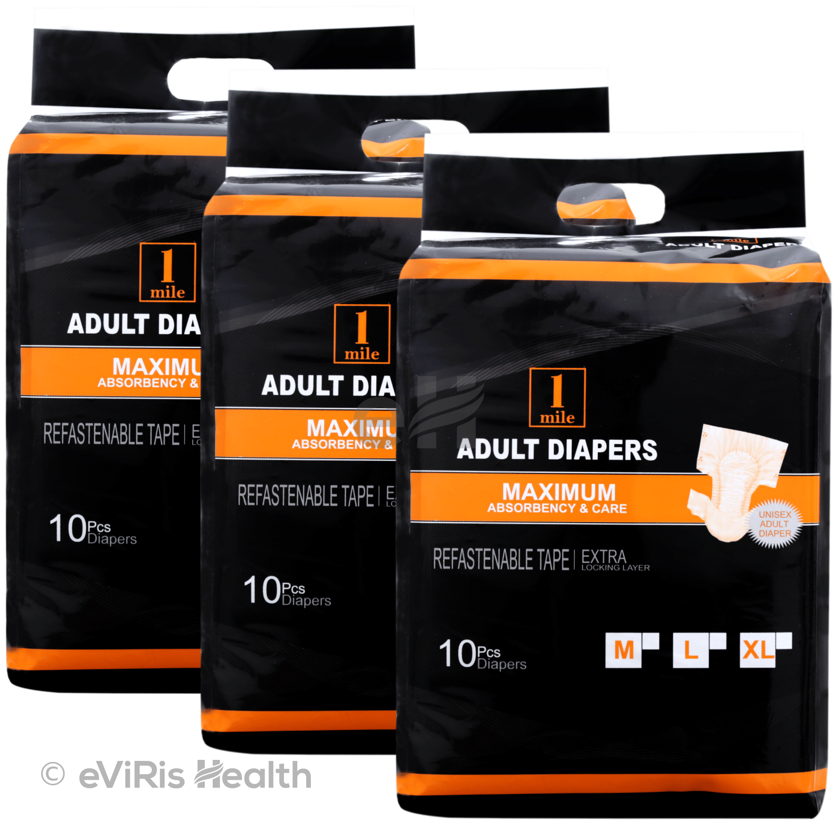 1Mile Adult Diaper Large