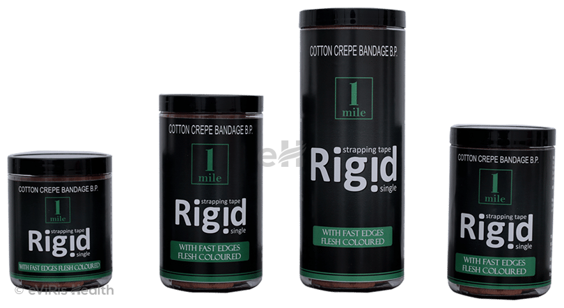 1Mile Rigid Strapping Crepe Bandage 10cm