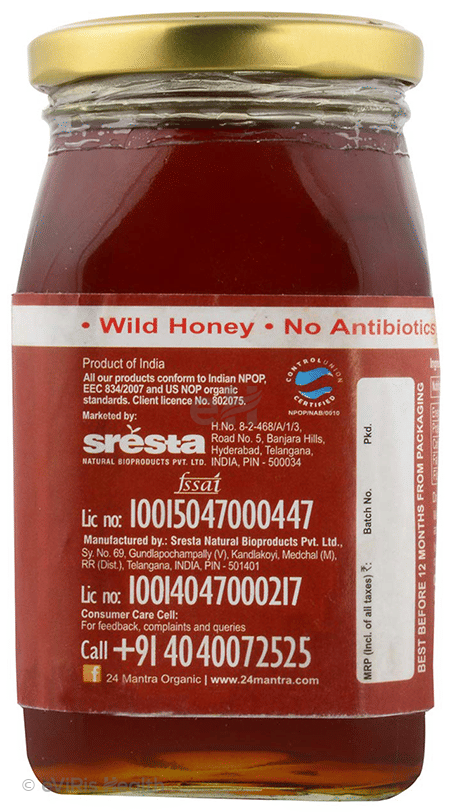 24 Mantra Organic Honey