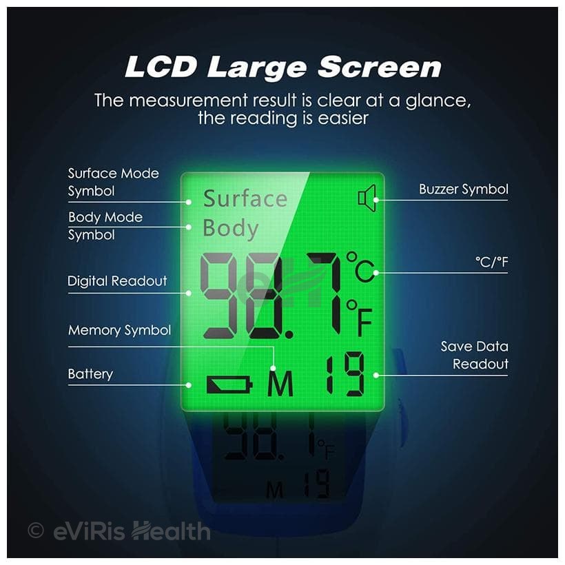 1Mile Non Contact Digital Infra Red Thermometer