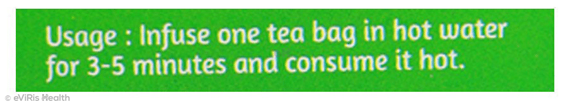 18 Herbs Organics Dia Health Tea Bag (1.25gm Each)