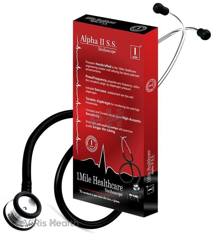 1Mile Healthcare Alpha II S.S. Stethoscope