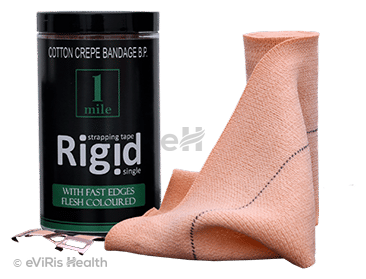 1Mile Rigid Strapping Crepe Bandage 8cm