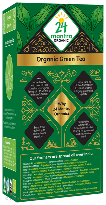 24 Mantra Organic Green Tea