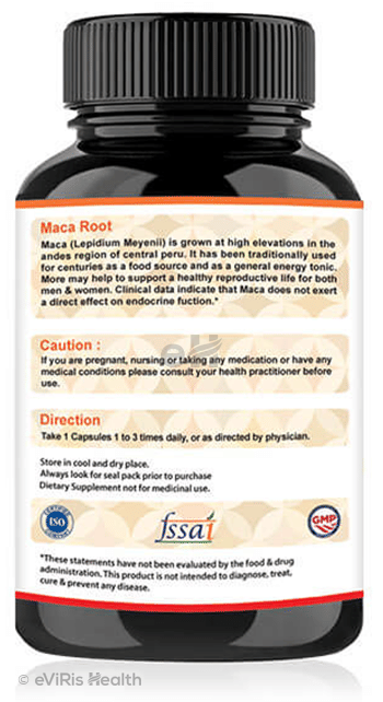 16 Again Maca Root 800mg Veg Capsules