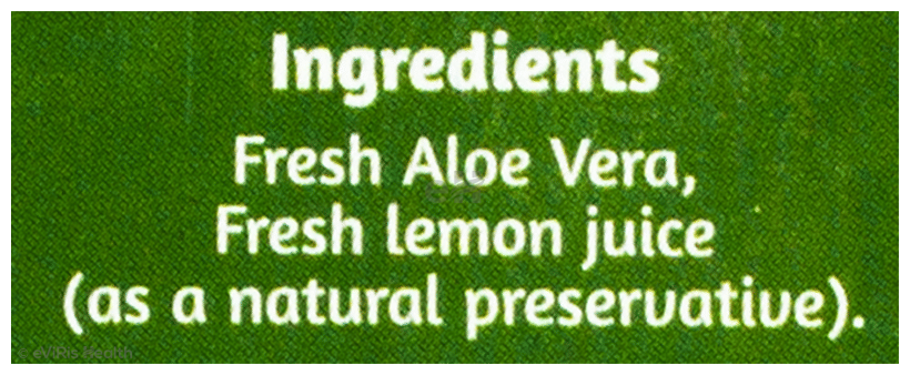 18 Herbs Organics Aloe Vera Fresh Juice Concentrate Sugar Free